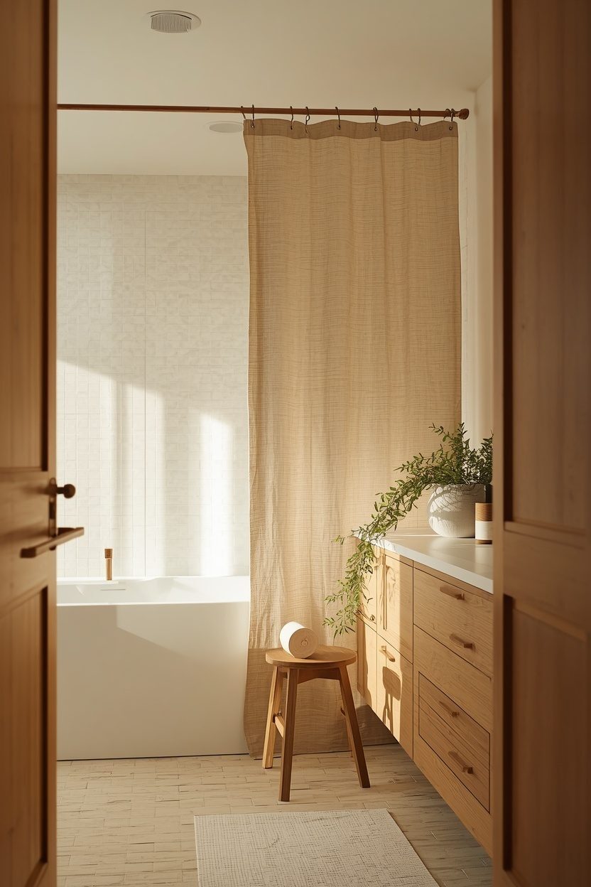 Modern Shower Curtain