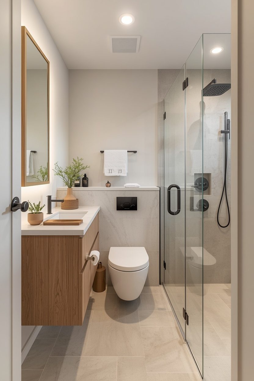 Small Modern Bathroom