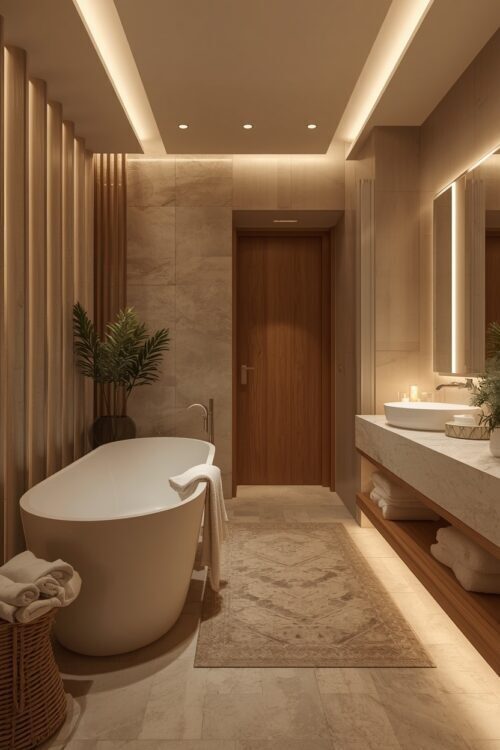 Modern Bathroom Theme