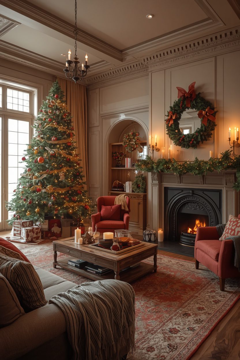 Christmas Living Room