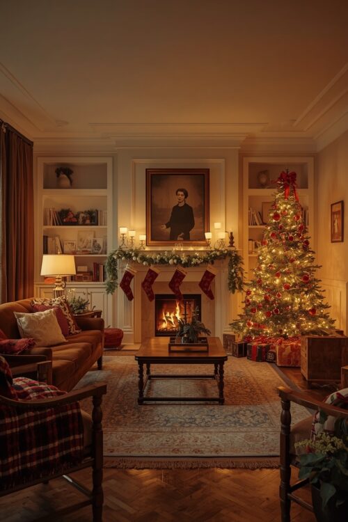 Living Room Christmas Decor