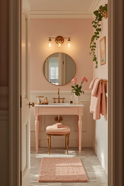 Cute Girly Bathroom