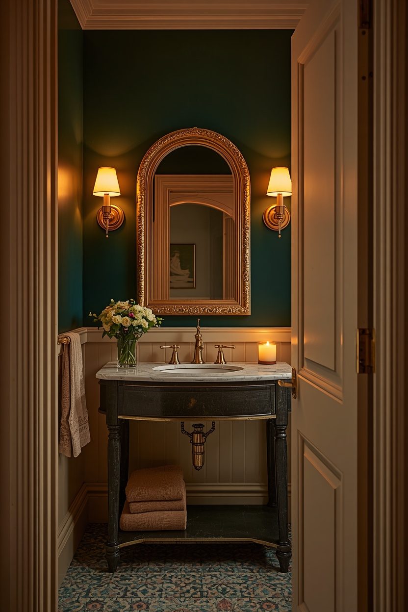 Affordable Half Bathroom