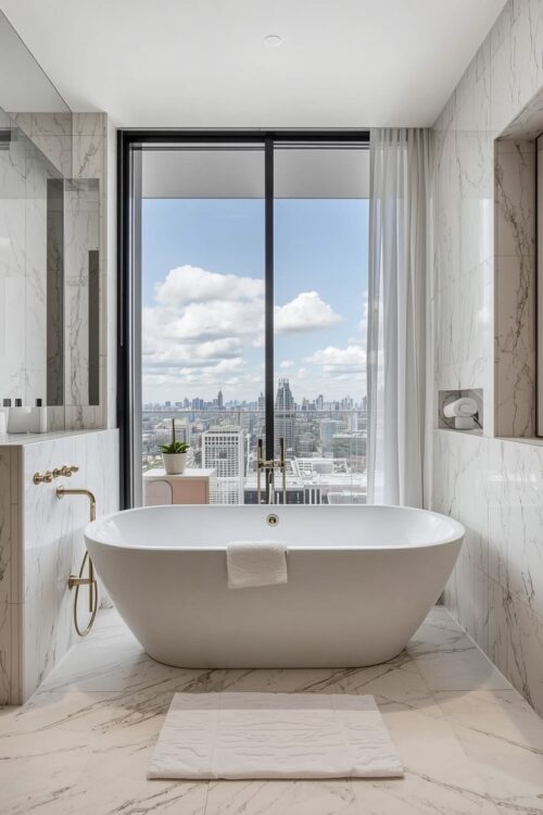 Luxury Penthouse Bathroom
