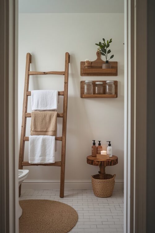 DIY Bathroom Organization
