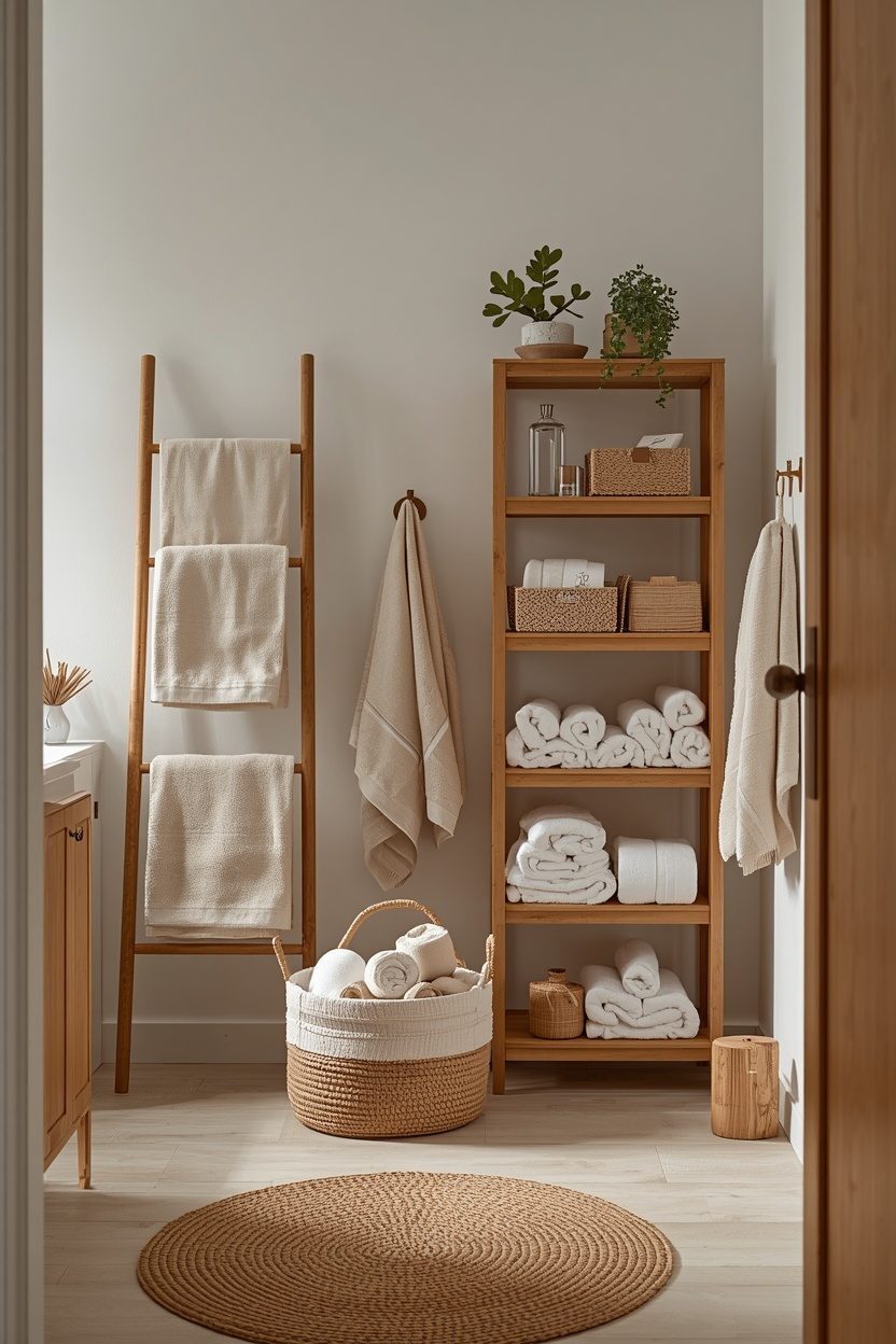 Bathroom Towel Storage Ideas