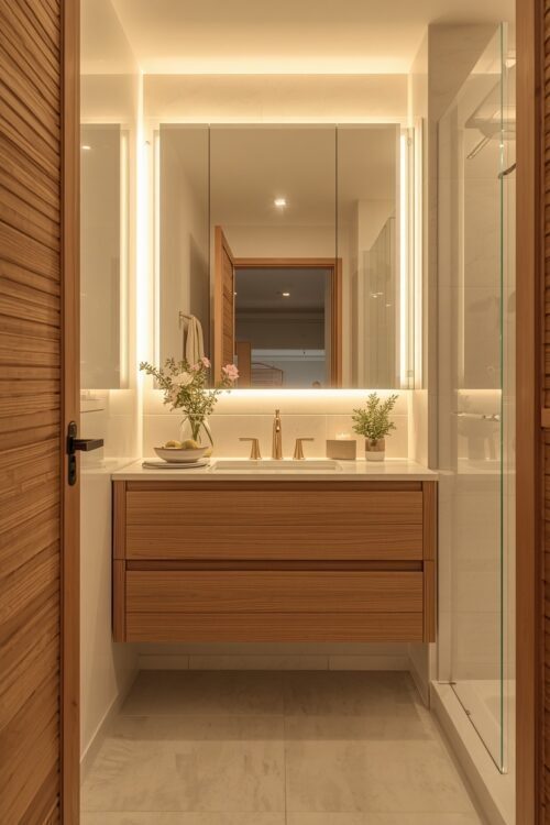 Small Half Bathroom