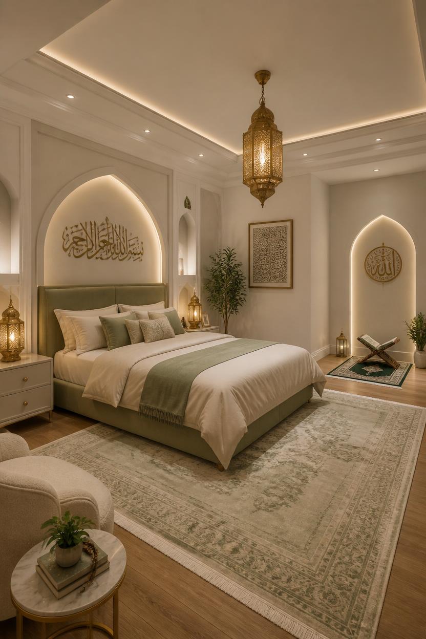 Islamic Bedroom Interior Design