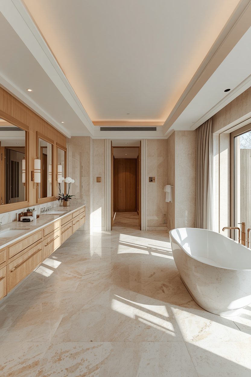 Huge Luxury Master Bathroom