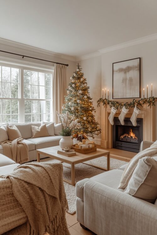 Neutral Christmas Decor Ideas