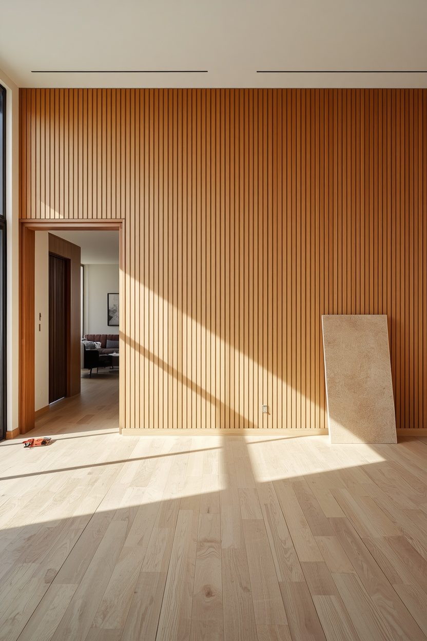 Modern Wood Wall Paneling