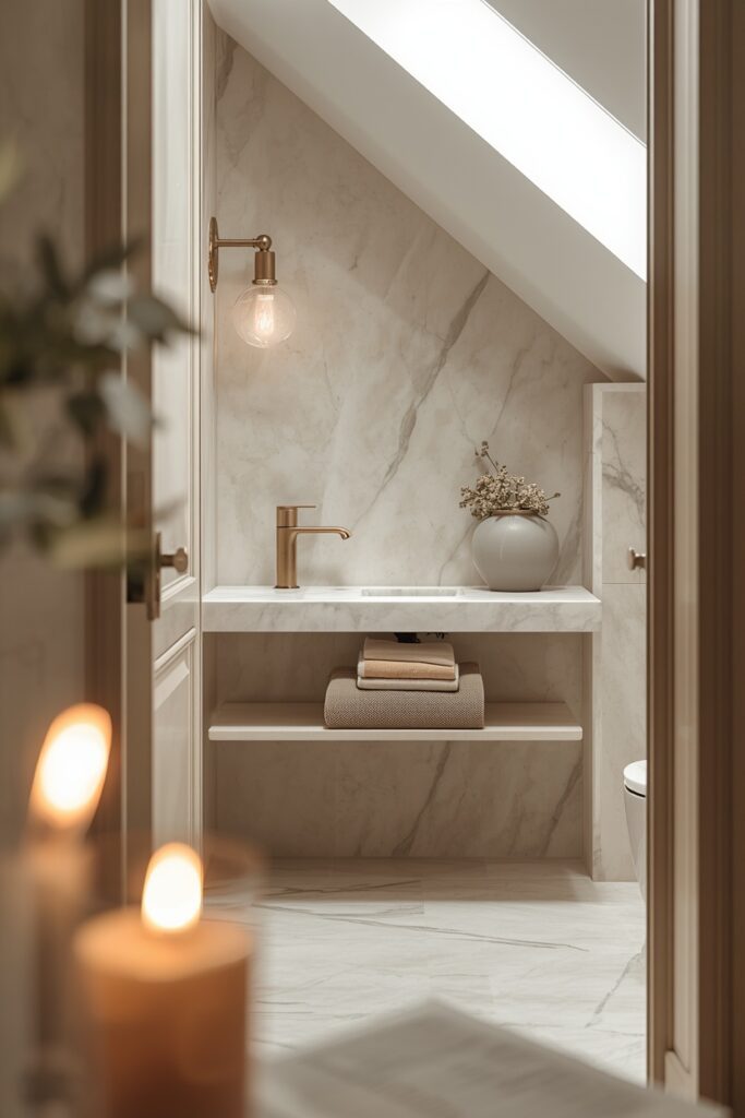 Lucid Origin Elegant Interior Photography Marble Ensuite Bathroom Contemporary Luxury Style C 0