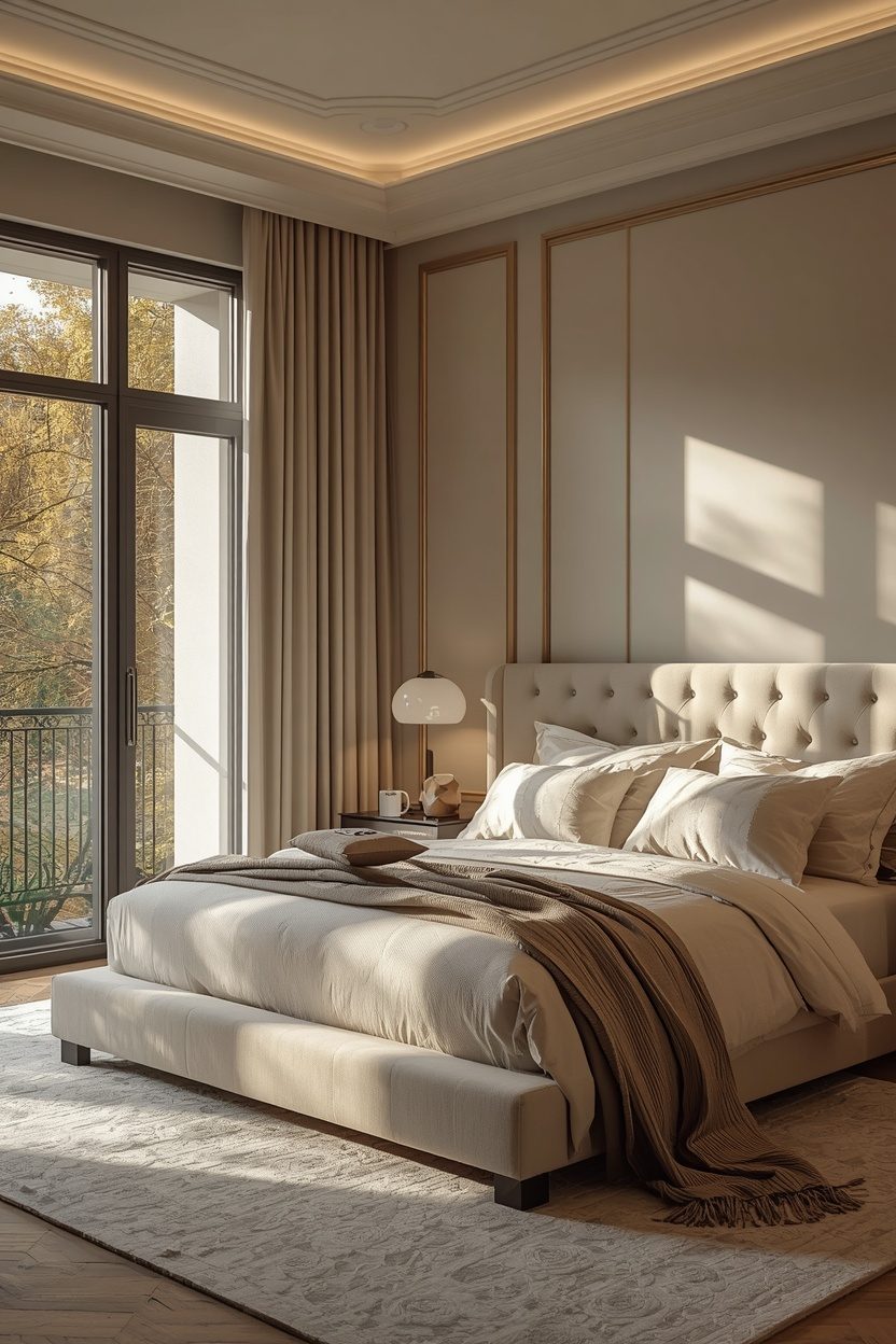 Tufted Bed Frame