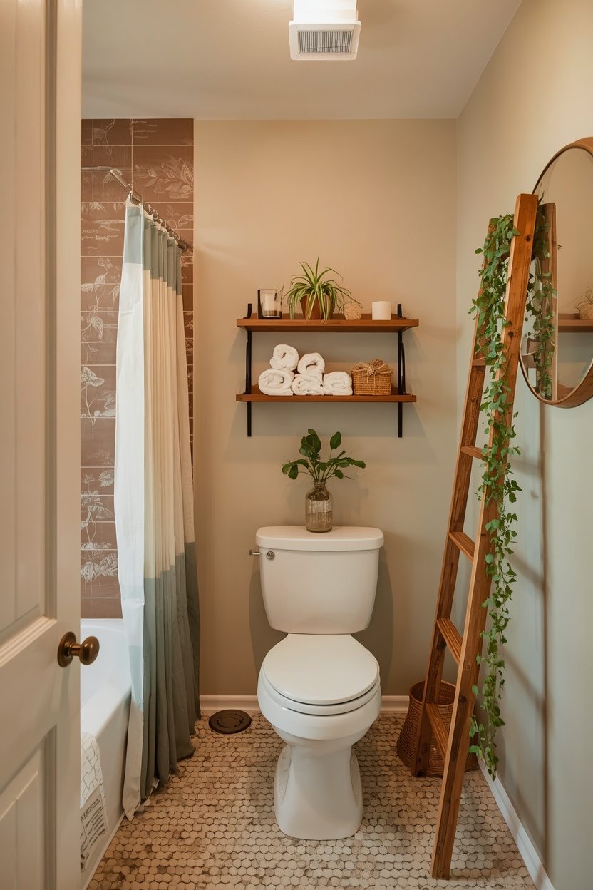Stylish Renter-Friendly Bathroom