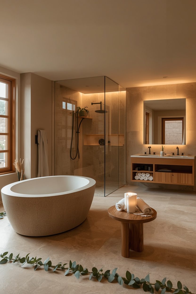 Spa Bathroom Design